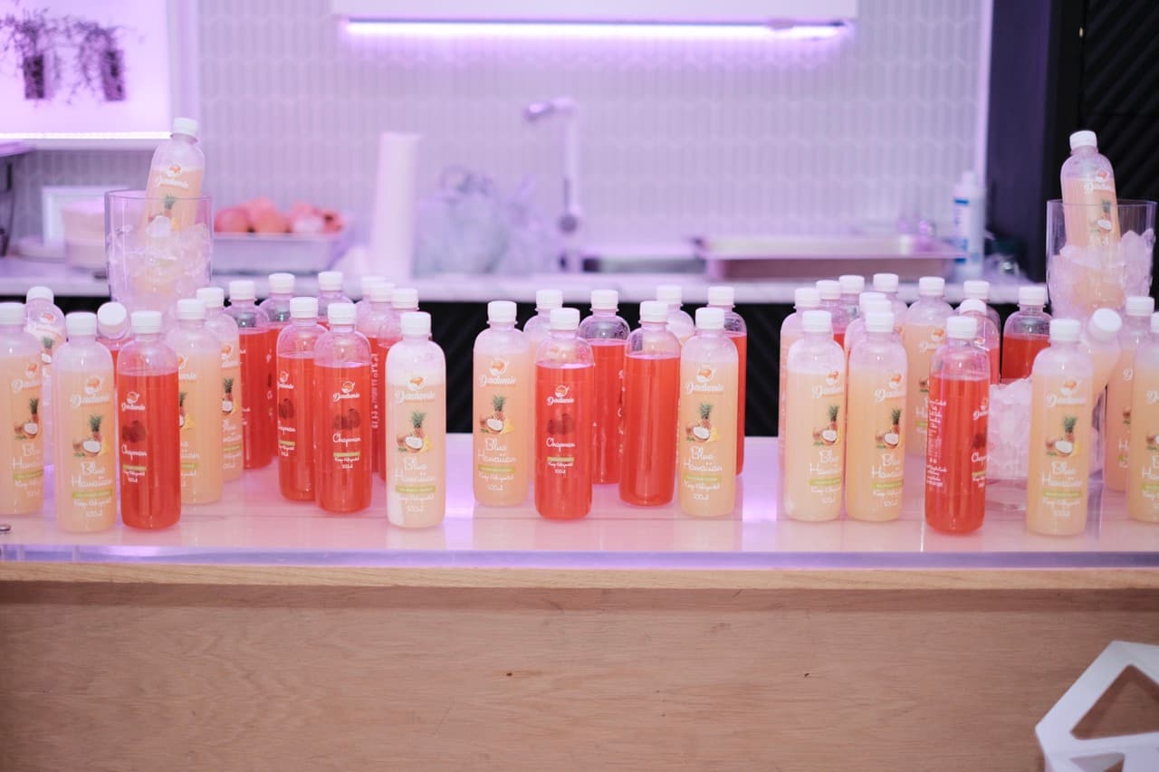 A collection of drinks
